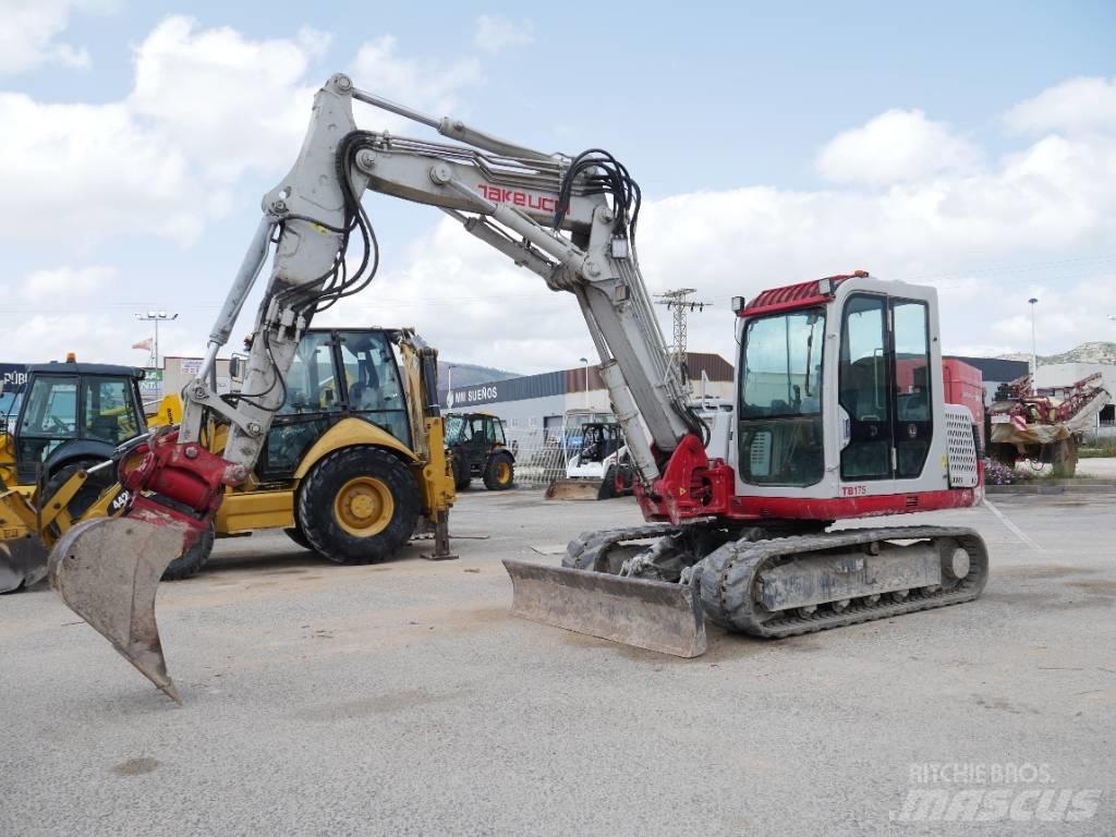 Takeuchi TB 175 Малые экскаваторы 7т-12т