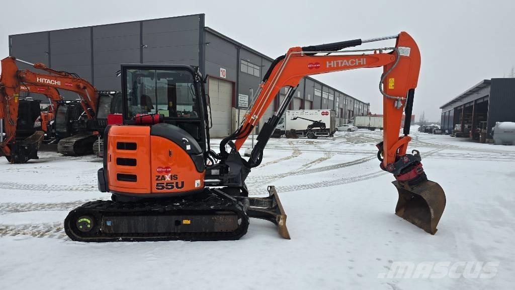 Hitachi ZX 55 U-5 Мини-экскаваторы