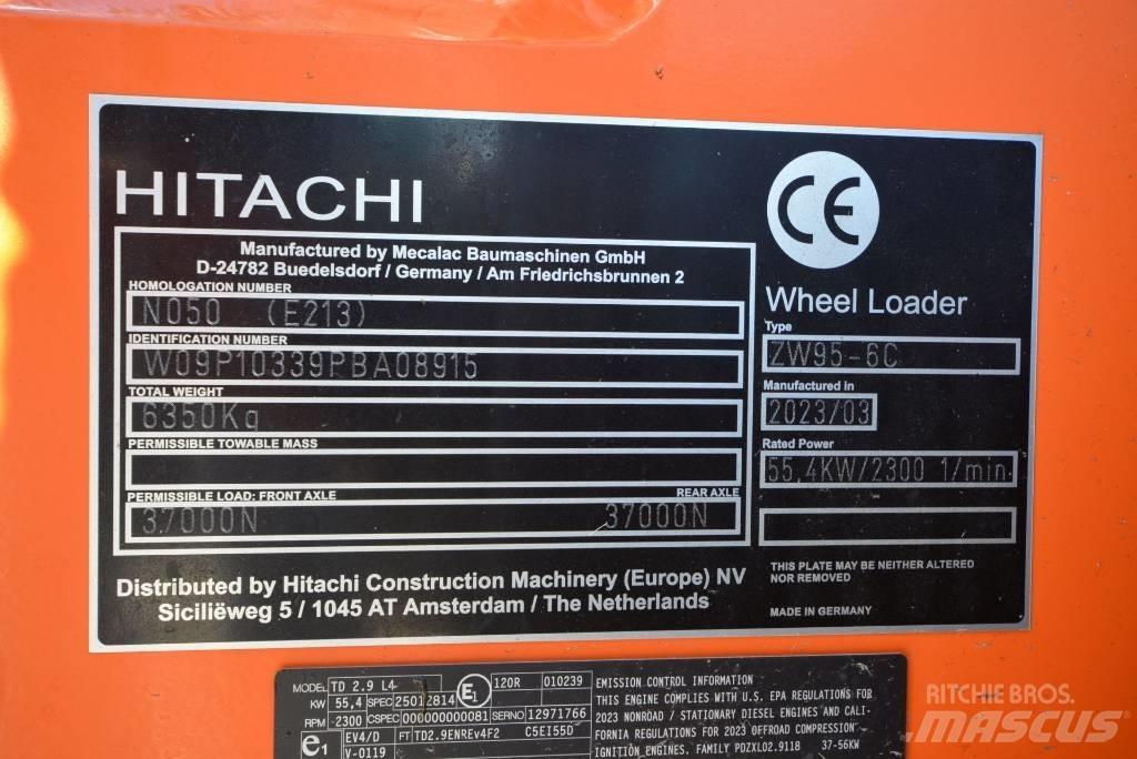 Hitachi ZW 95-6 C Фронтальные погрузчики