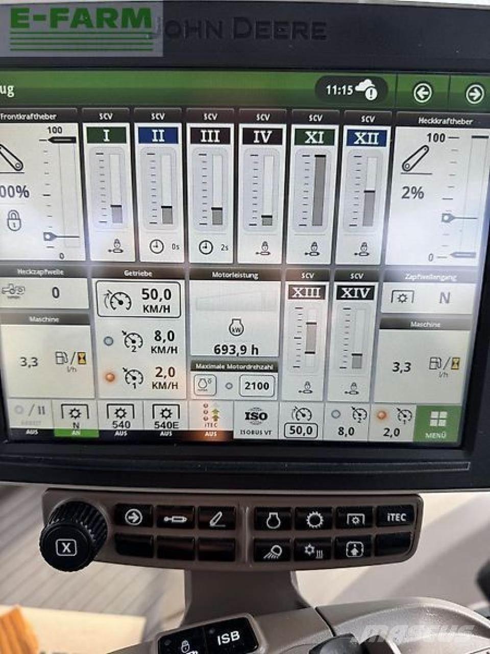 John Deere 6r150 Трактора