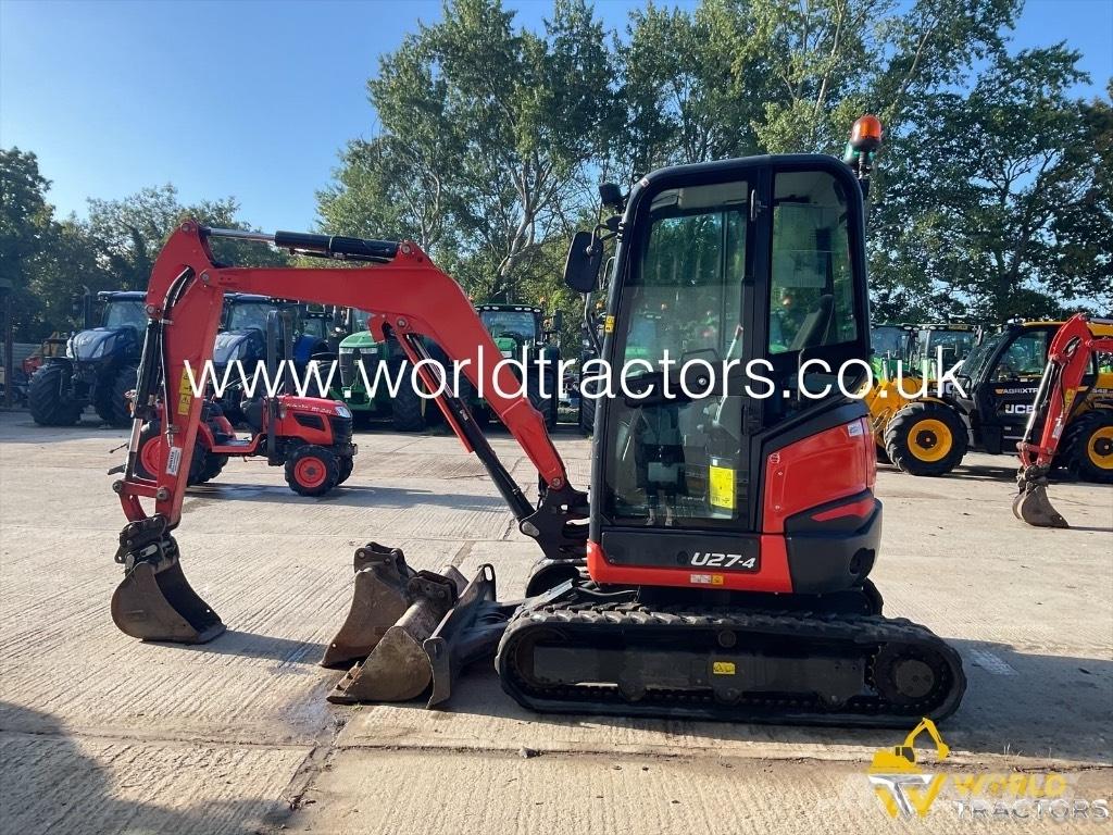 Kubota U 27-4 Мини-экскаваторы