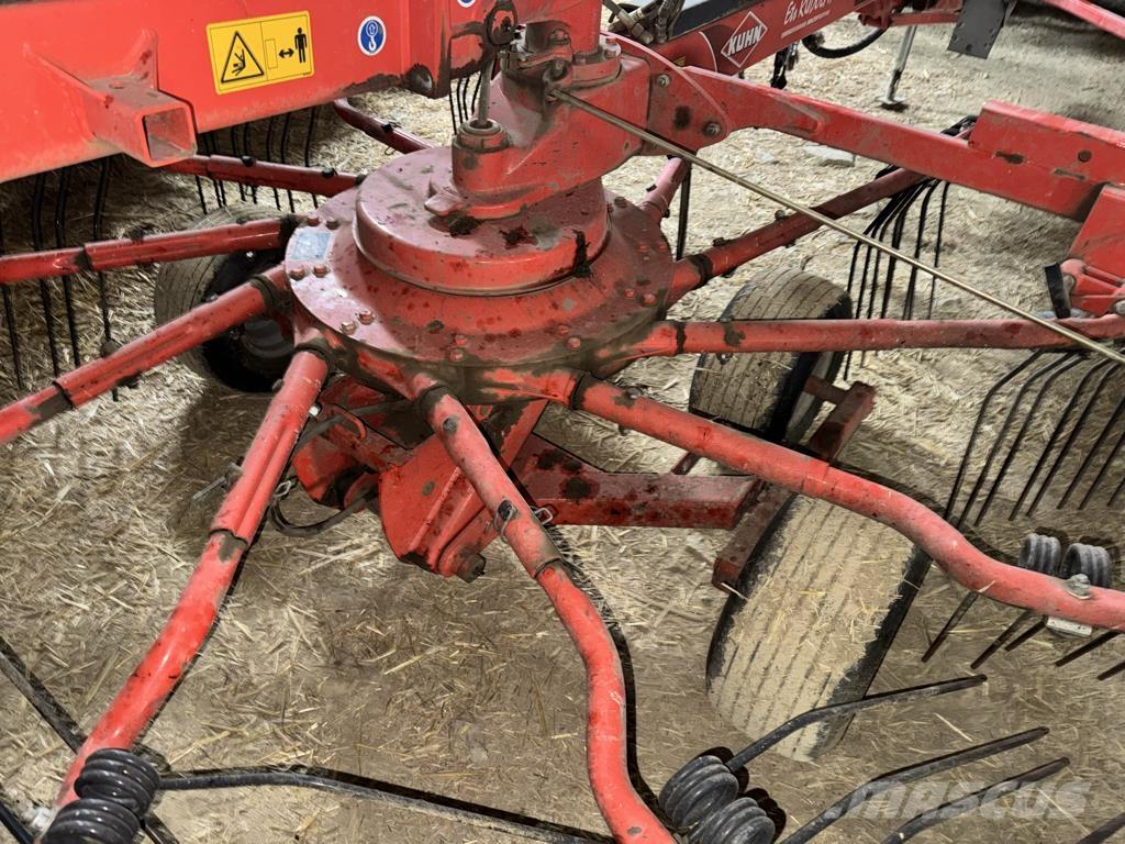 Kuhn GA 6632 + Рядковые косилки