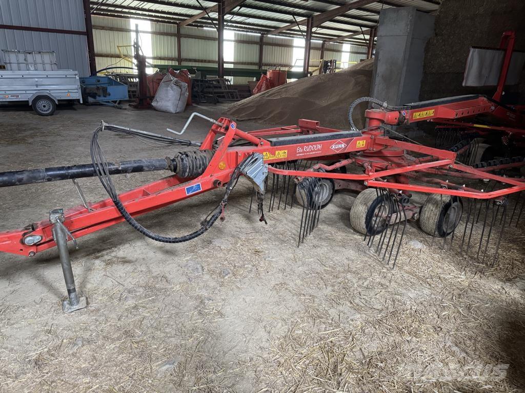 Kuhn GA 6632 + Рядковые косилки