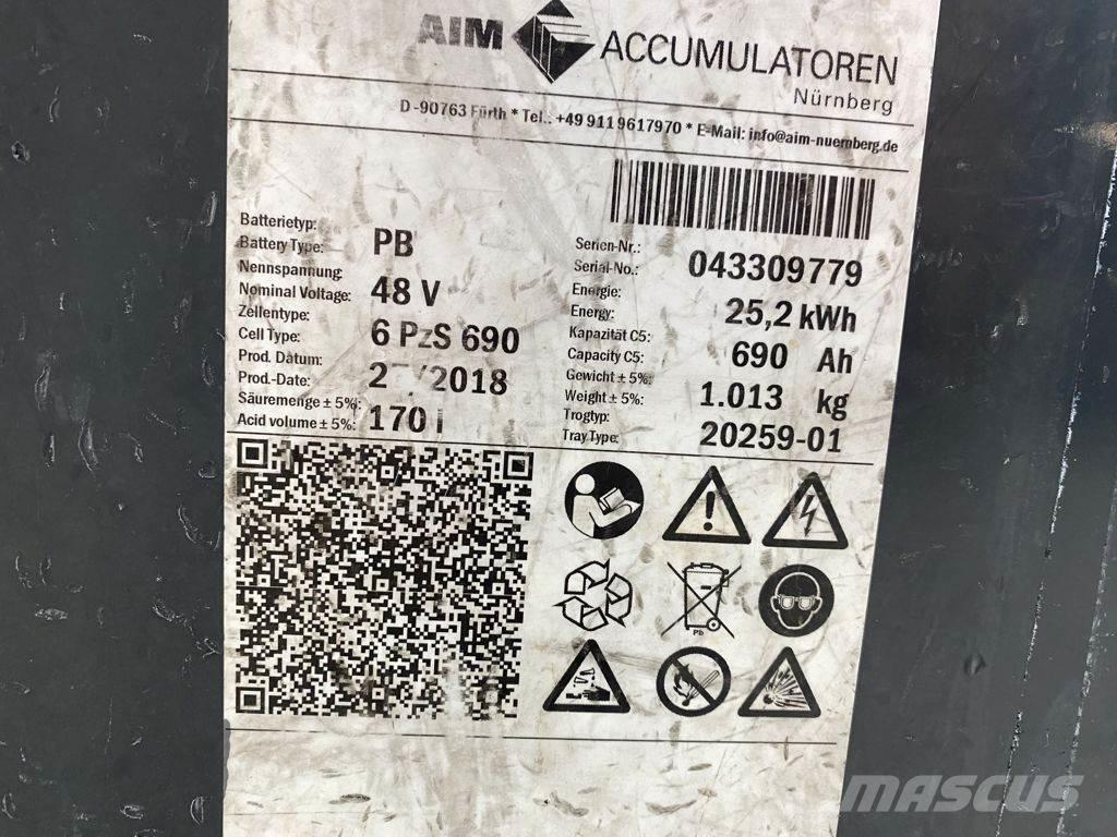 AIM 48V 690Ah Аккумуляторные батареи