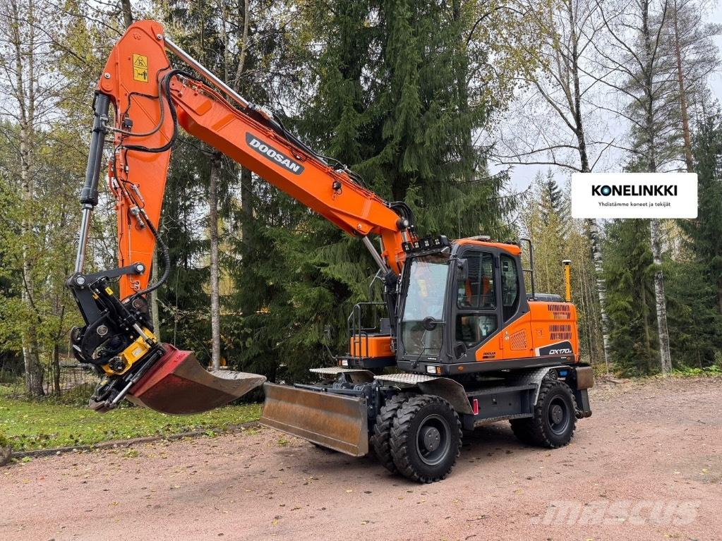 Doosan DX 170 W-5 Колёсные экскаваторы