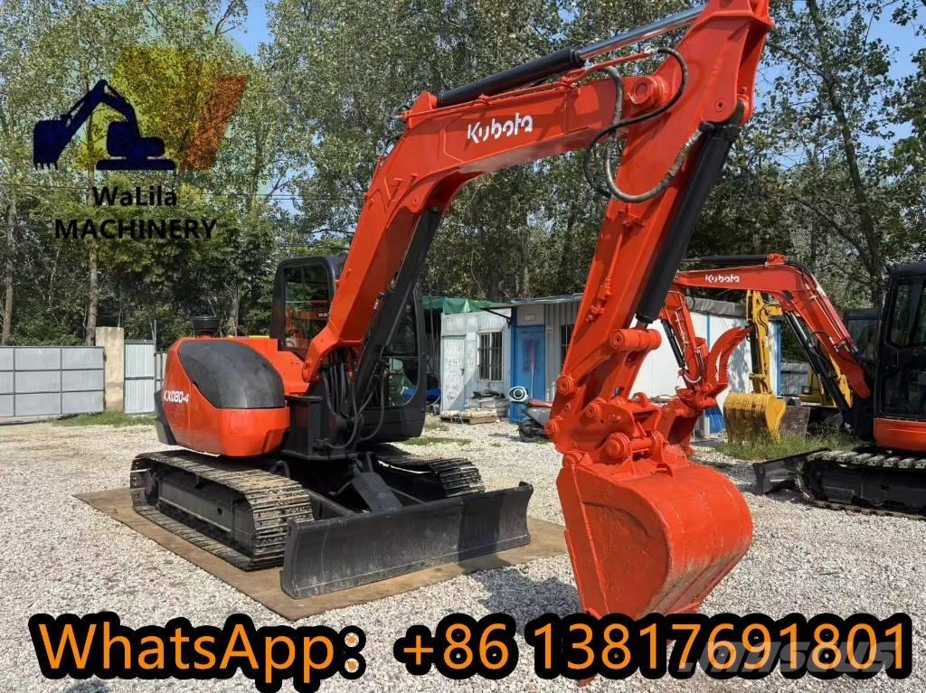 Kubota KX 080-4 Мини-экскаваторы