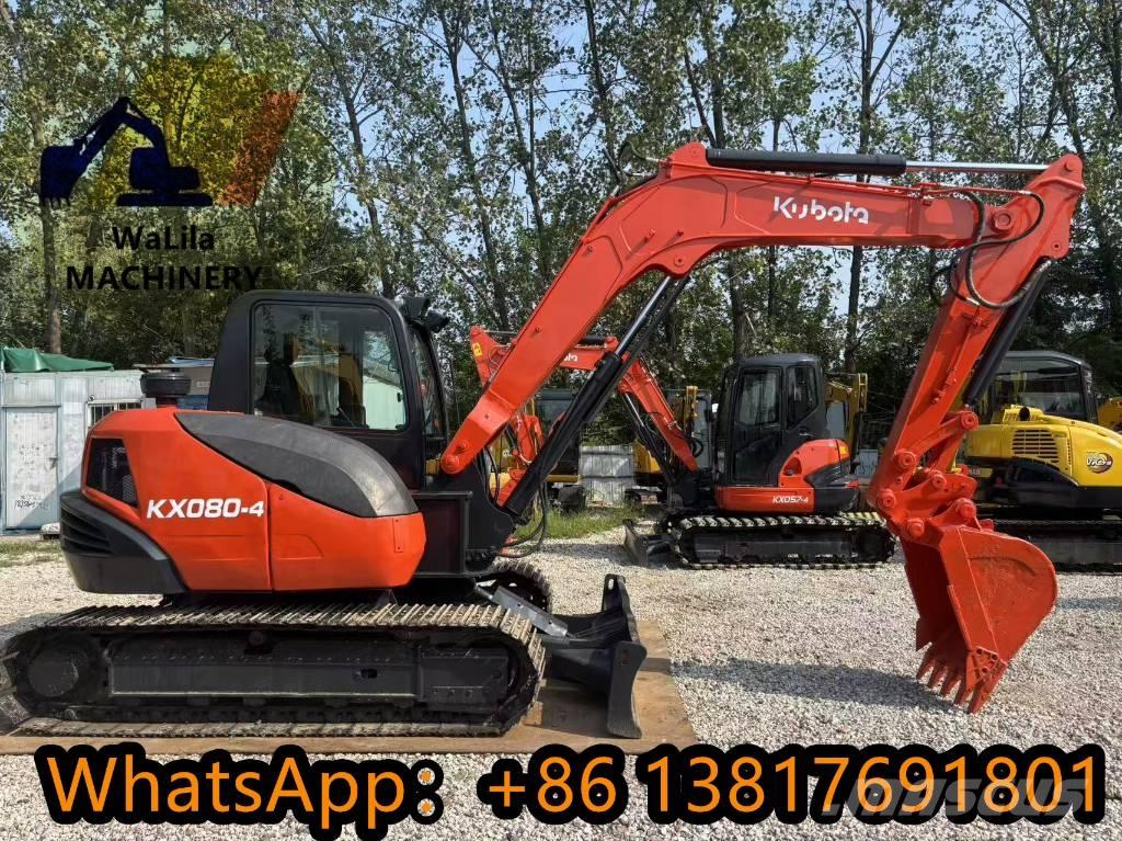Kubota KX 080-4 Мини-экскаваторы