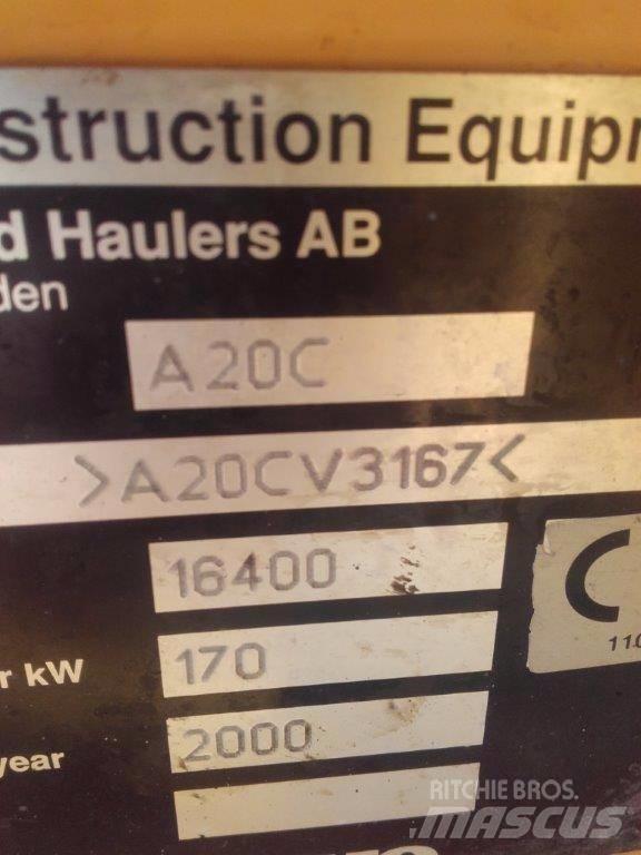 Volvo A20C Карьерные самосвалы
