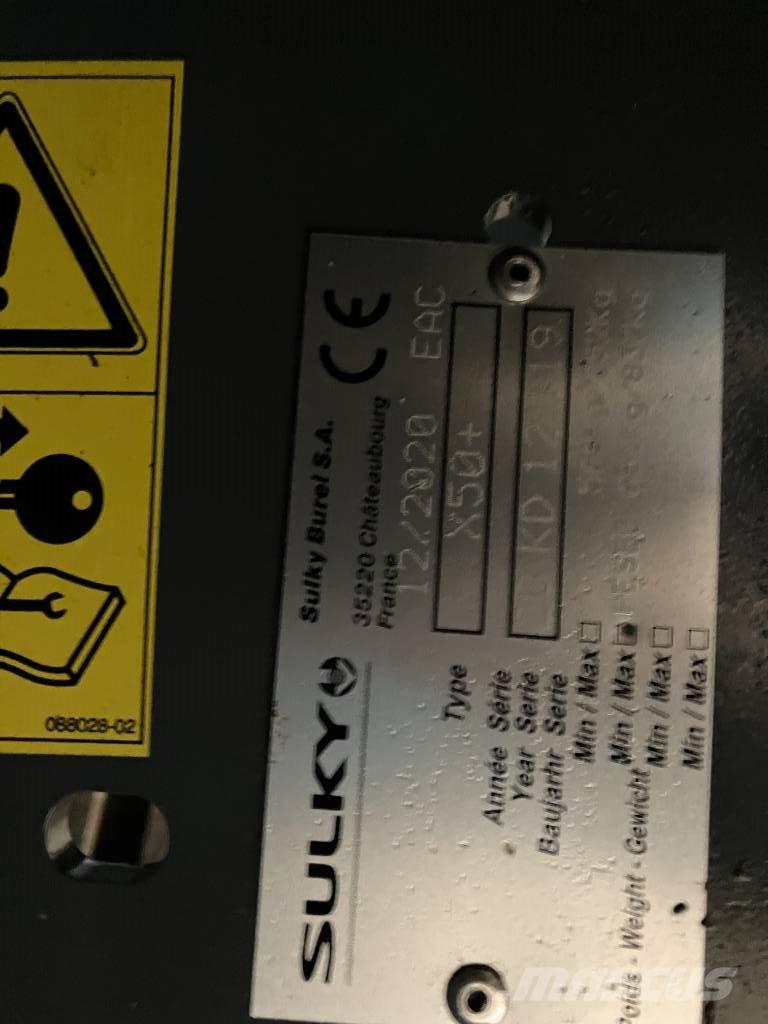 Sulky X 50+ Econov Разбрасыватели органических удобрений