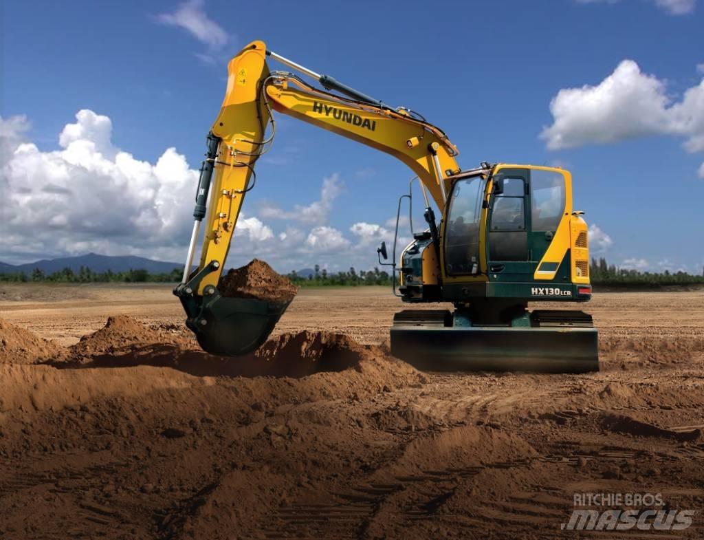 Hyundai HX130LCRD Гусеничные экскаваторы