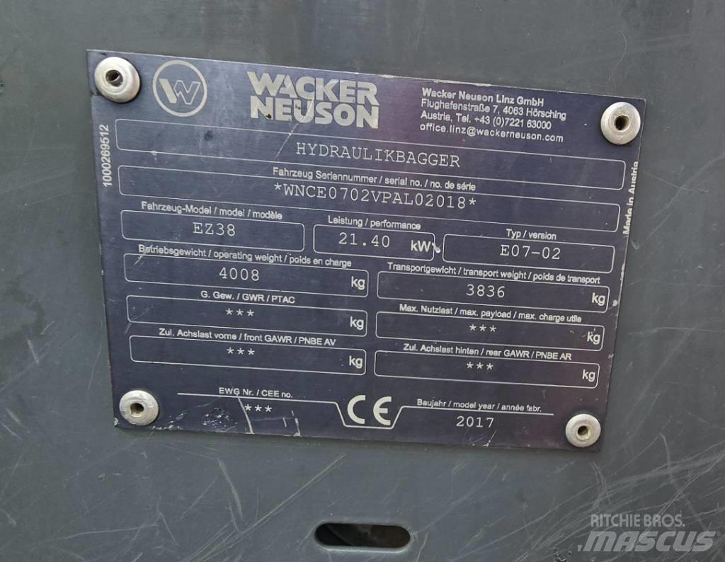 Wacker Neuson EZ 38 Мини-экскаваторы