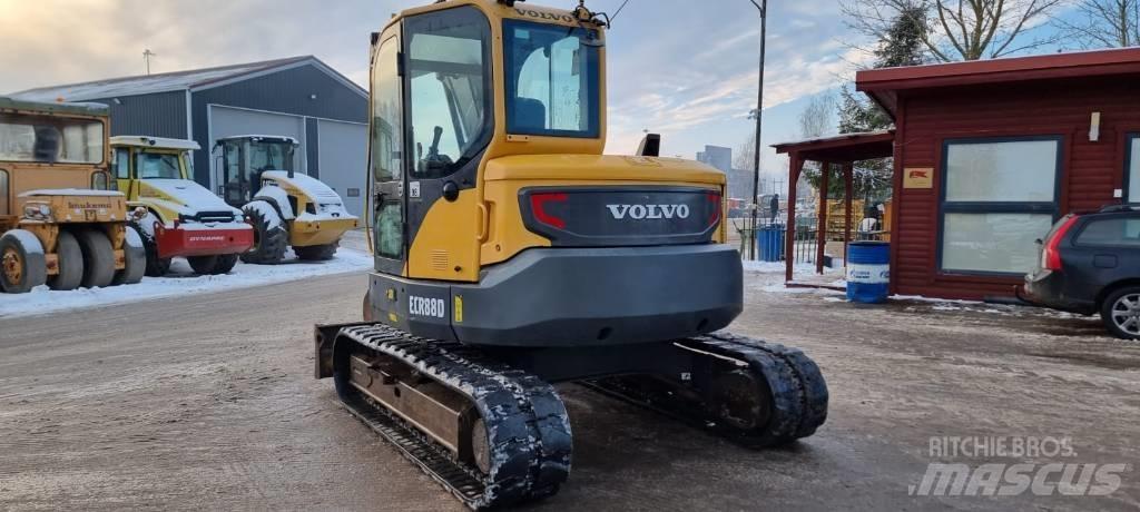 Volvo ECR 88 D Малые экскаваторы 7т-12т