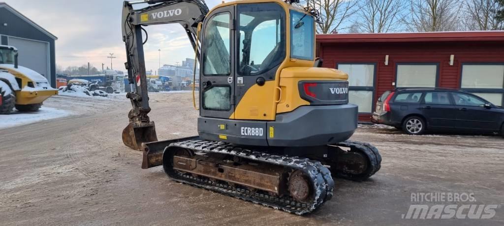 Volvo ECR 88 D Малые экскаваторы 7т-12т