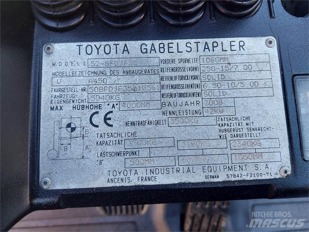 Toyota 52 8FDJF35 Дизельные погрузчики