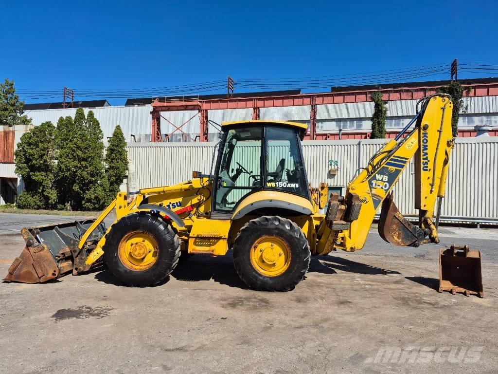 Komatsu WB 150 AWS Экскаваторы-погрузчики