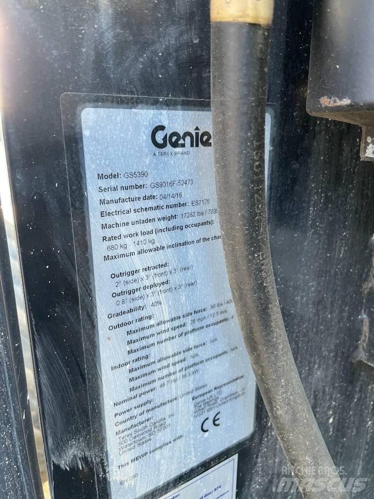 Genie 5390RT Ножничные подъемники