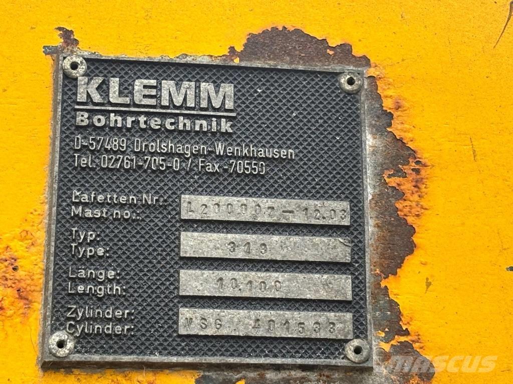 Klemm KR 807-4 Копровые установки