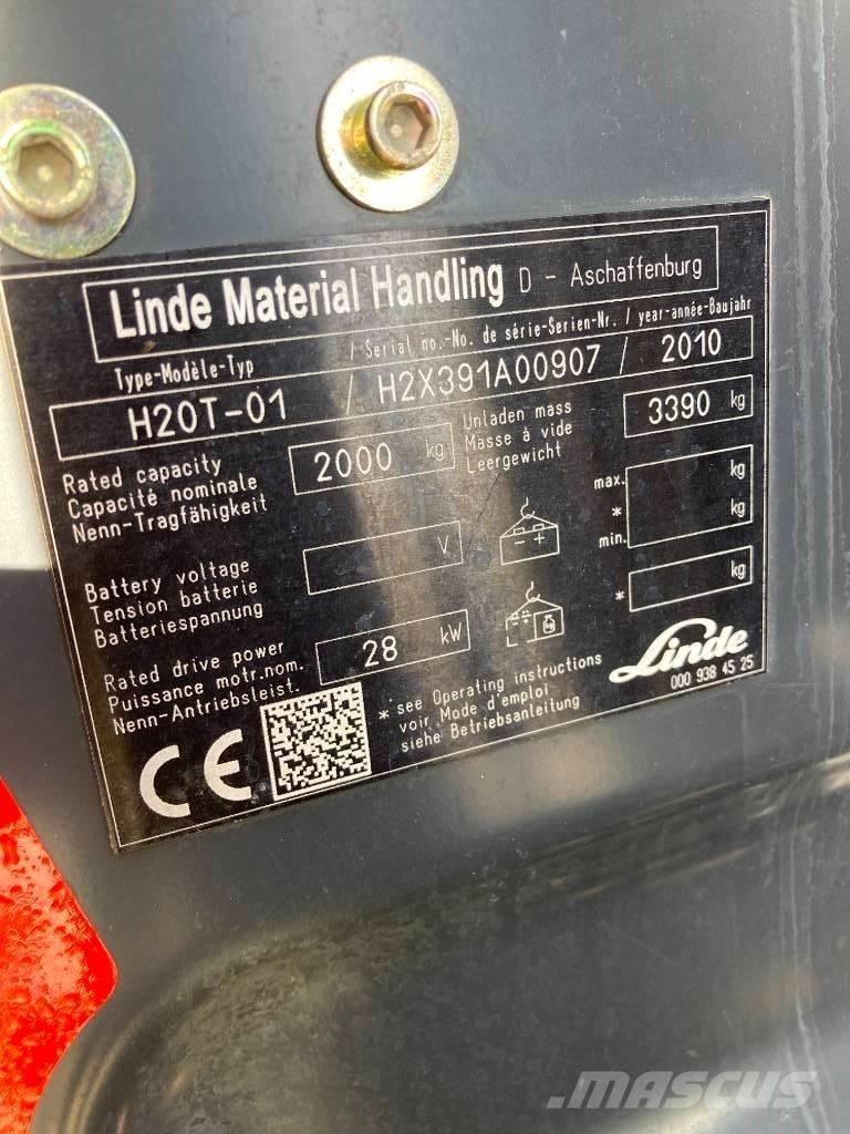 Linde H20T/391 Газовые погрузчики