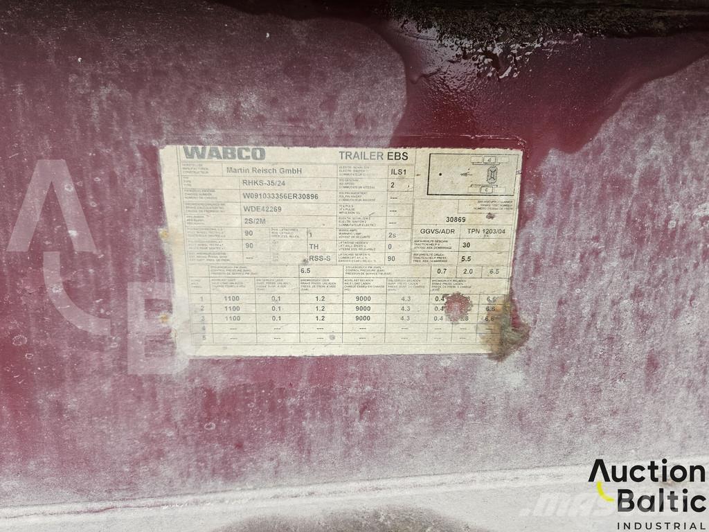 Reisch RHKS-35 Тентованные полуприцепы