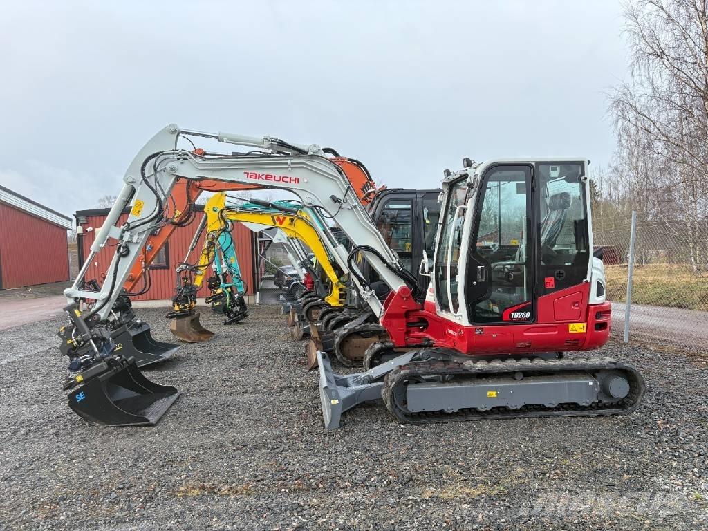 Takeuchi TB260 Мини-экскаваторы