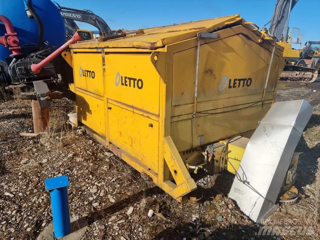  Letto Max Термос-бункеры для асфальта