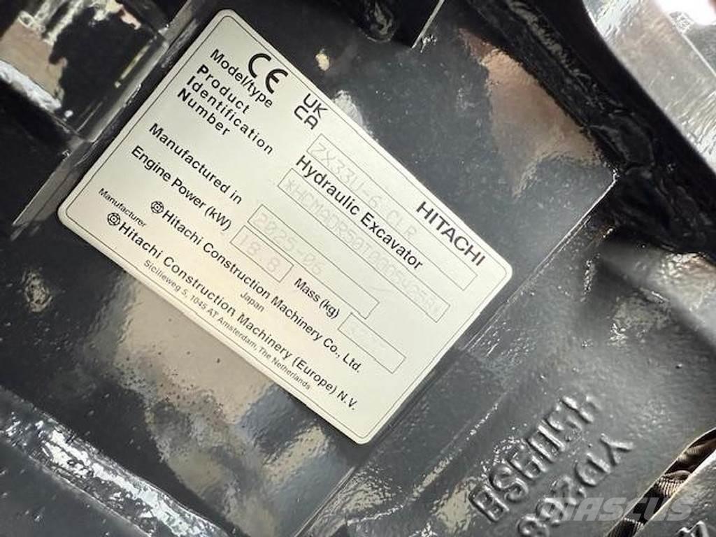 Hitachi ZX33U-6 Мини-экскаваторы