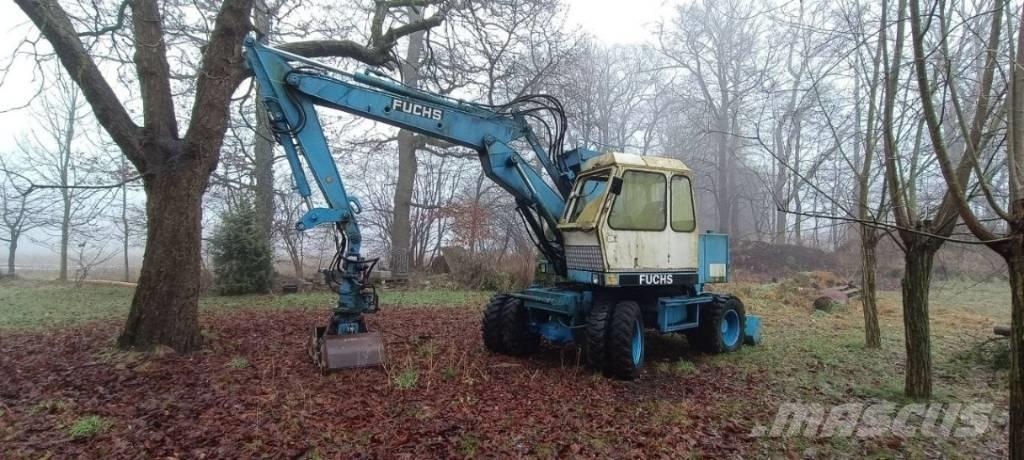 Fuchs F 712 Колёсные экскаваторы