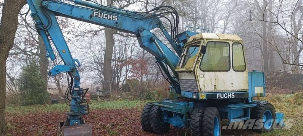 Fuchs F 712 Колёсные экскаваторы
