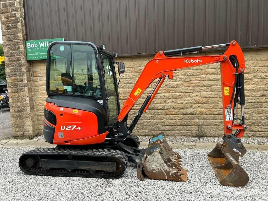 Kubota U27-4 Мини-экскаваторы