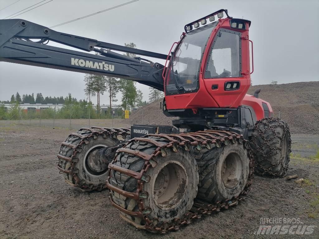 Komatsu 911 Харвестеры