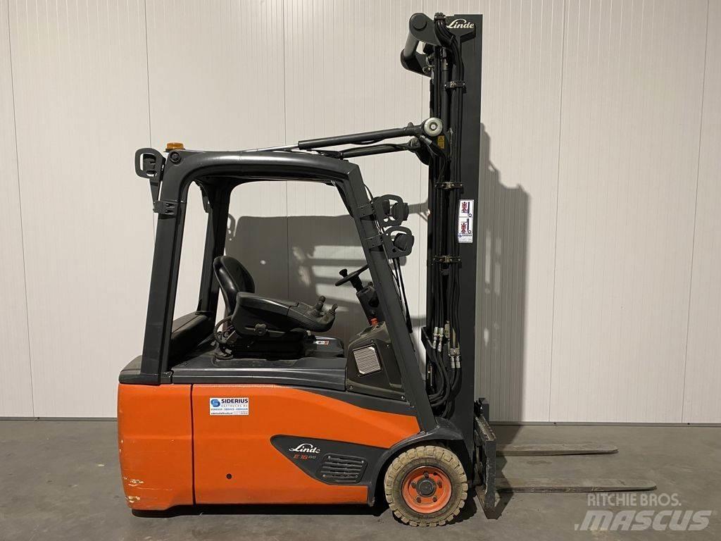 Linde E16L-02 Электропогрузчики