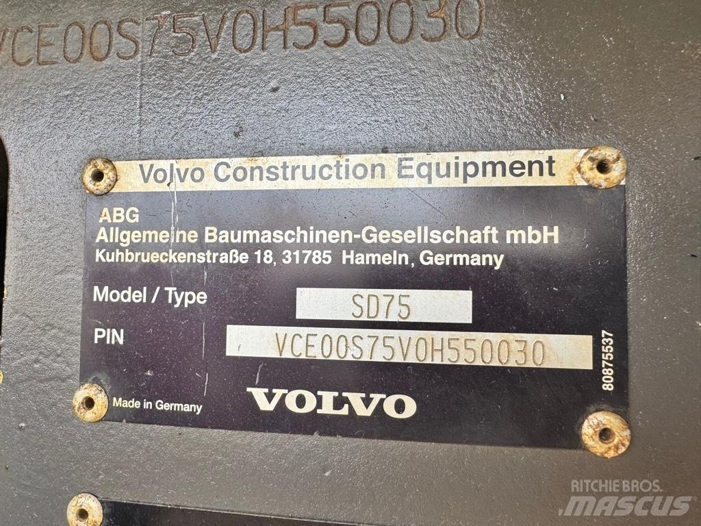 Volvo SD 75 Грунтовые катки