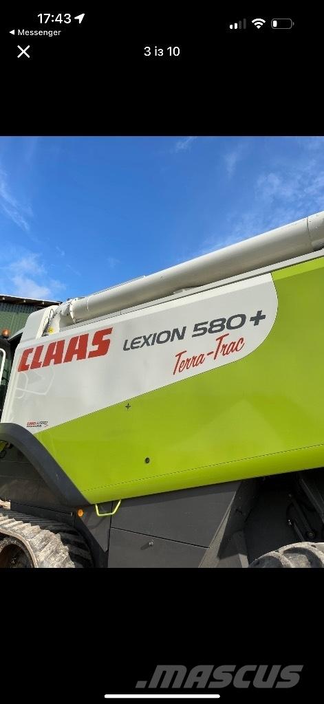 CLAAS Lexion 580 TT Зерноуборочные комбайны