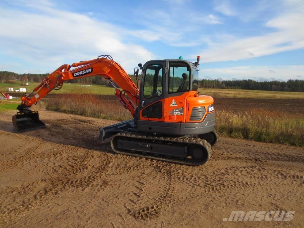 Doosan DX 85 R Малые экскаваторы 7т-12т