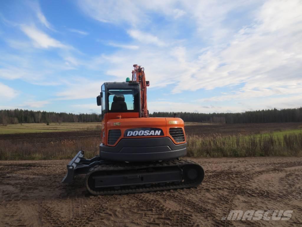 Doosan DX 85 R Малые экскаваторы 7т-12т