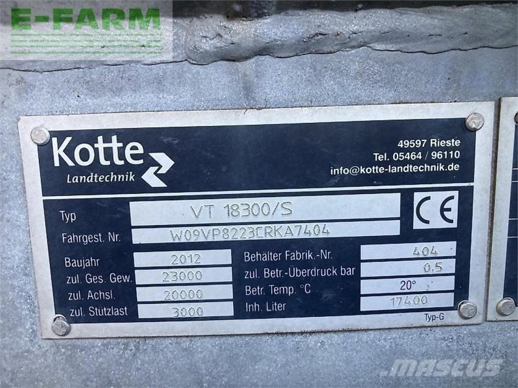  Gebo vt 18300 Разбрасыватели органических удобрений