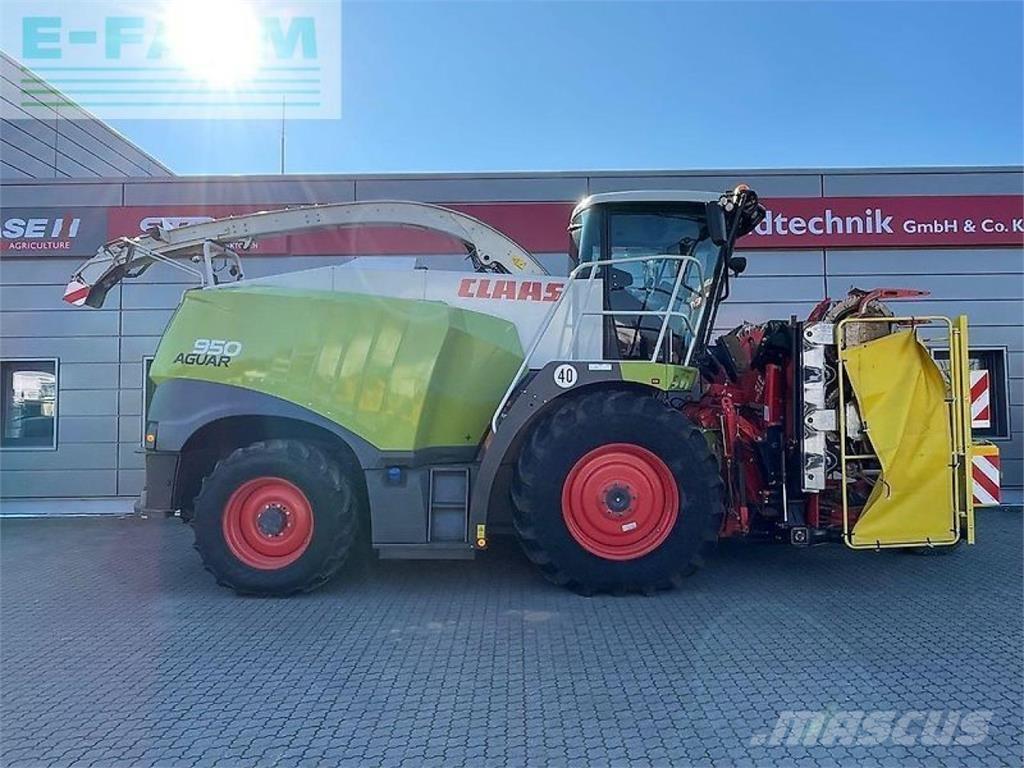 CLAAS jaguar 950 Самоходные кормоуборочные комбайны