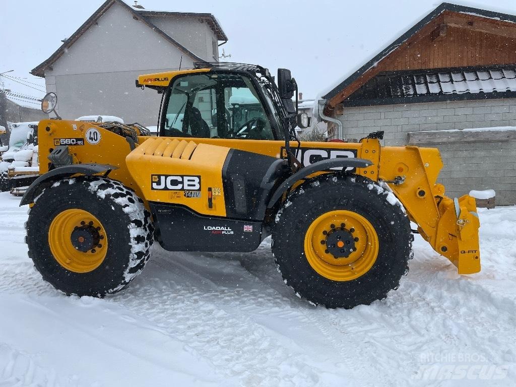 JCB 560-80 AGRI PLUS Сельскохозяйственные телескопические погрузчики