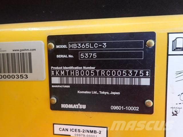 Komatsu HB 365LC-3 Гусеничные экскаваторы