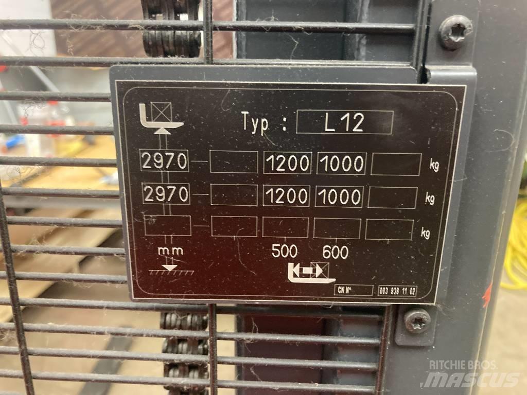 Linde L12AC Ручные штабелёры с электроподъёмом