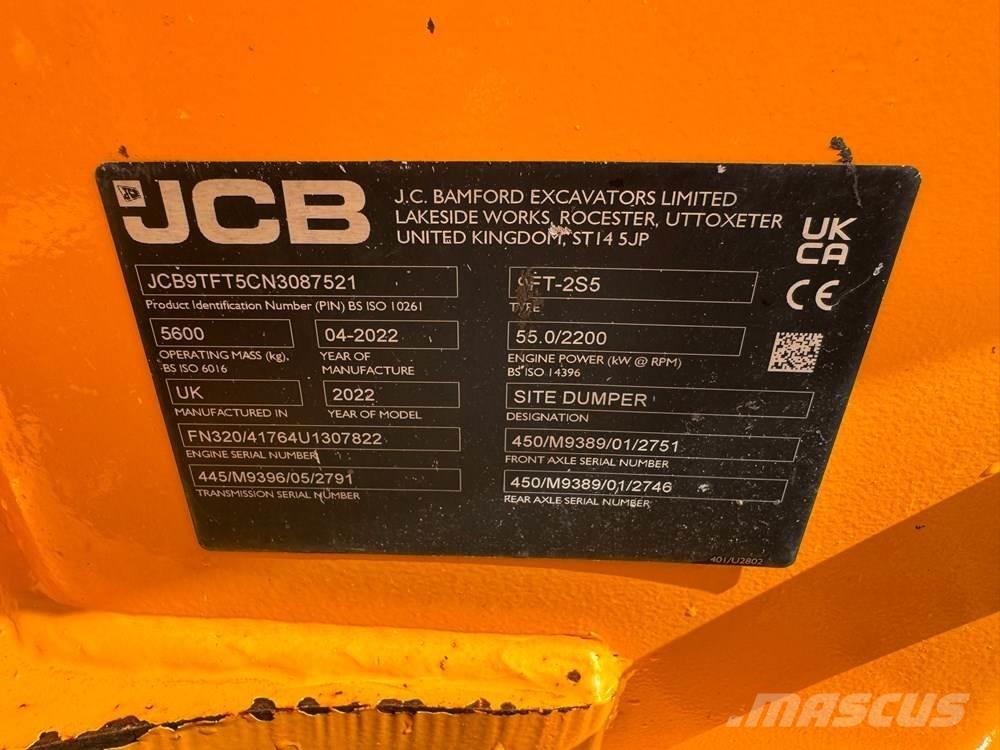 JCB 9T-2FT Мини-самосвалы