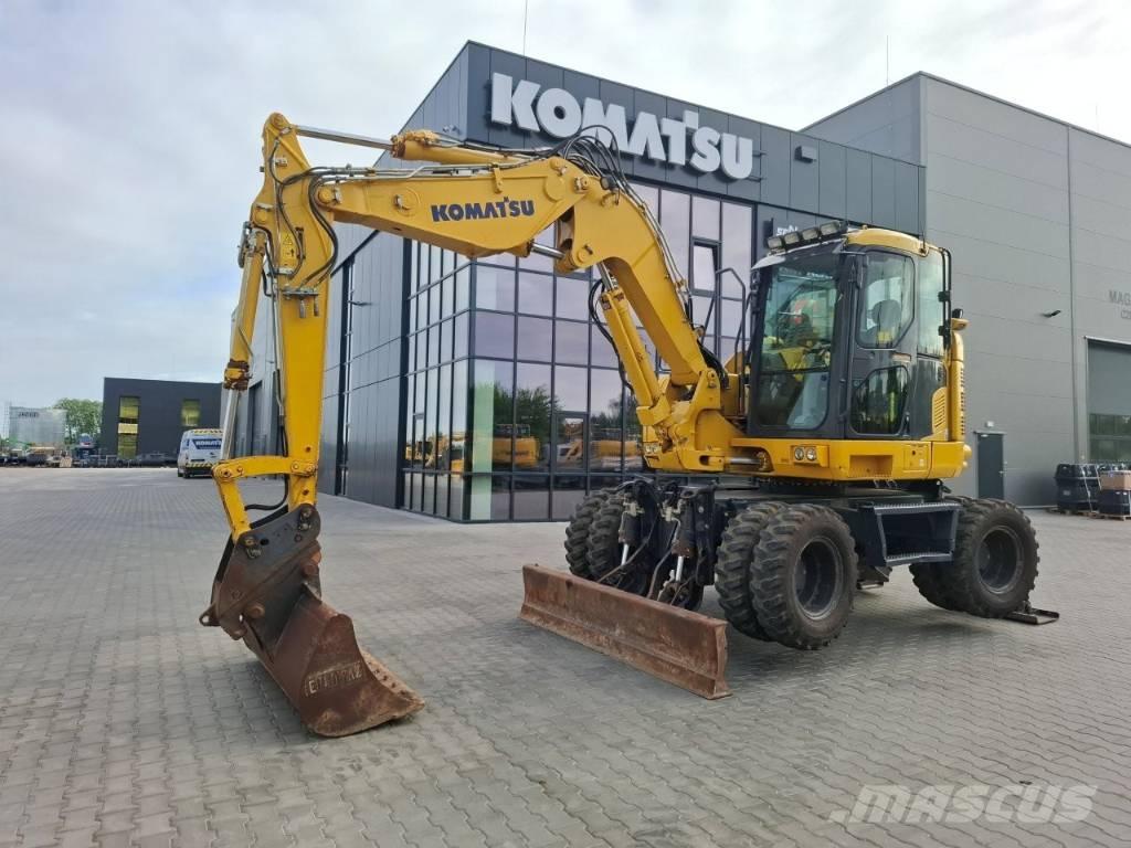 Komatsu PW 118MR-11 Колёсные экскаваторы