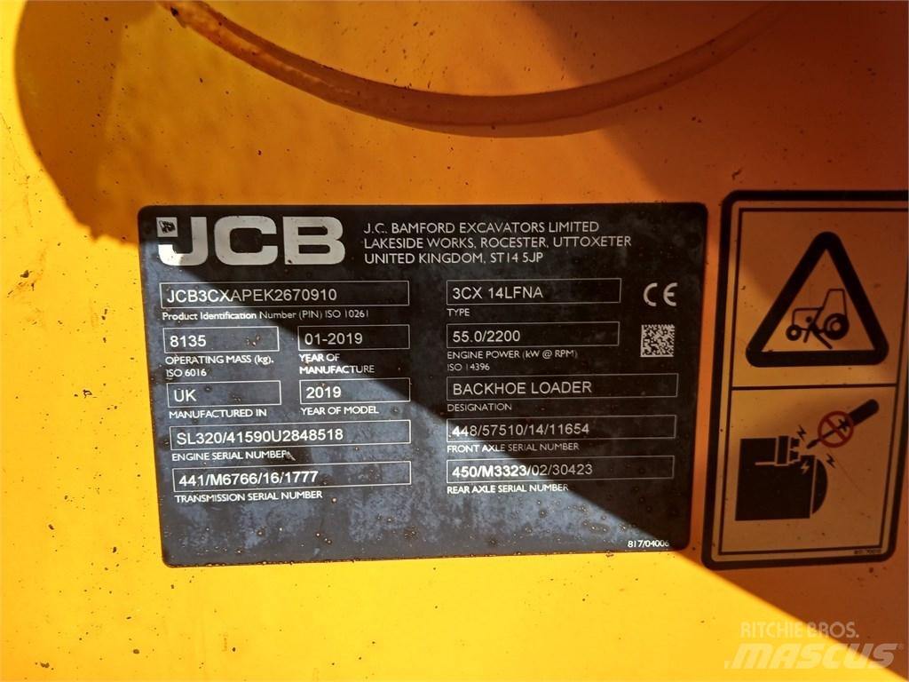 JCB 3 CX ECO Экскаваторы-погрузчики