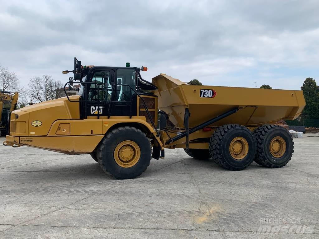 CAT 730 Шарнирно-сочленённые самосвалы