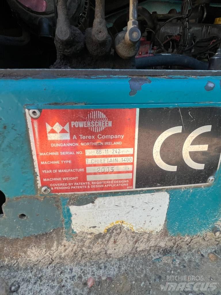 PowerScreen 1400 Мобильные грохоты