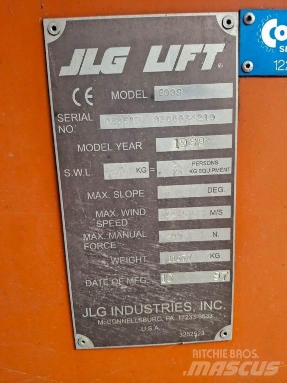 JLG 600s Телескопические подъемники