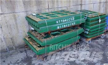 Metso C96 Jaws Запчасти и компоненты