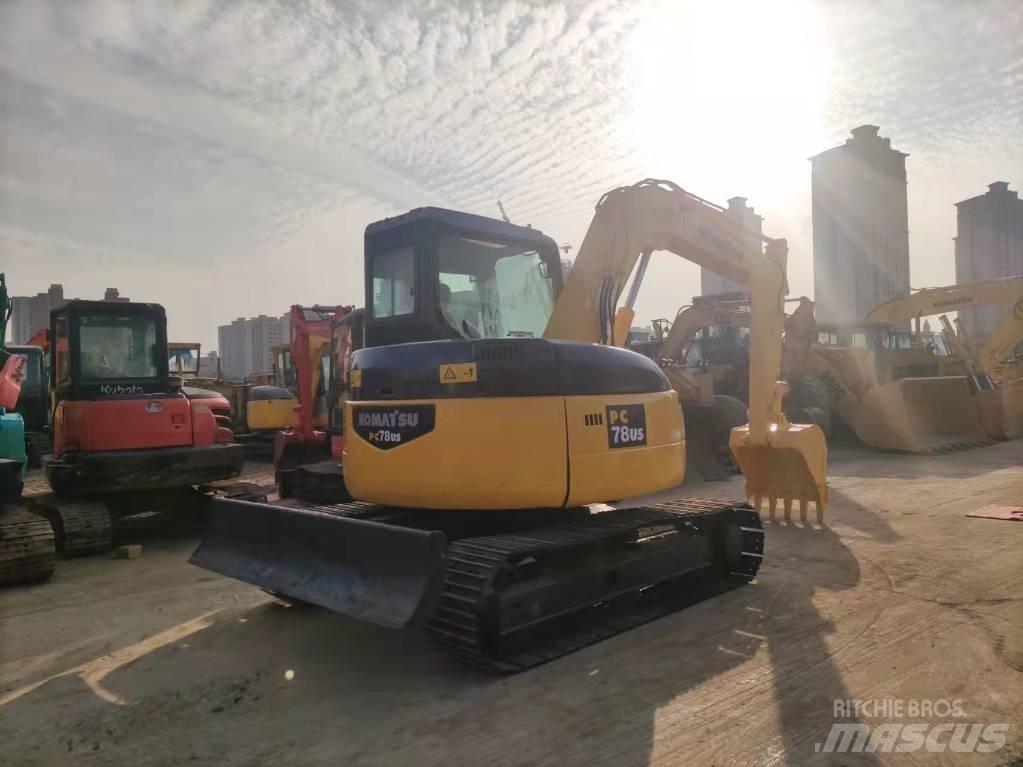 Komatsu pc78 Гусеничные экскаваторы