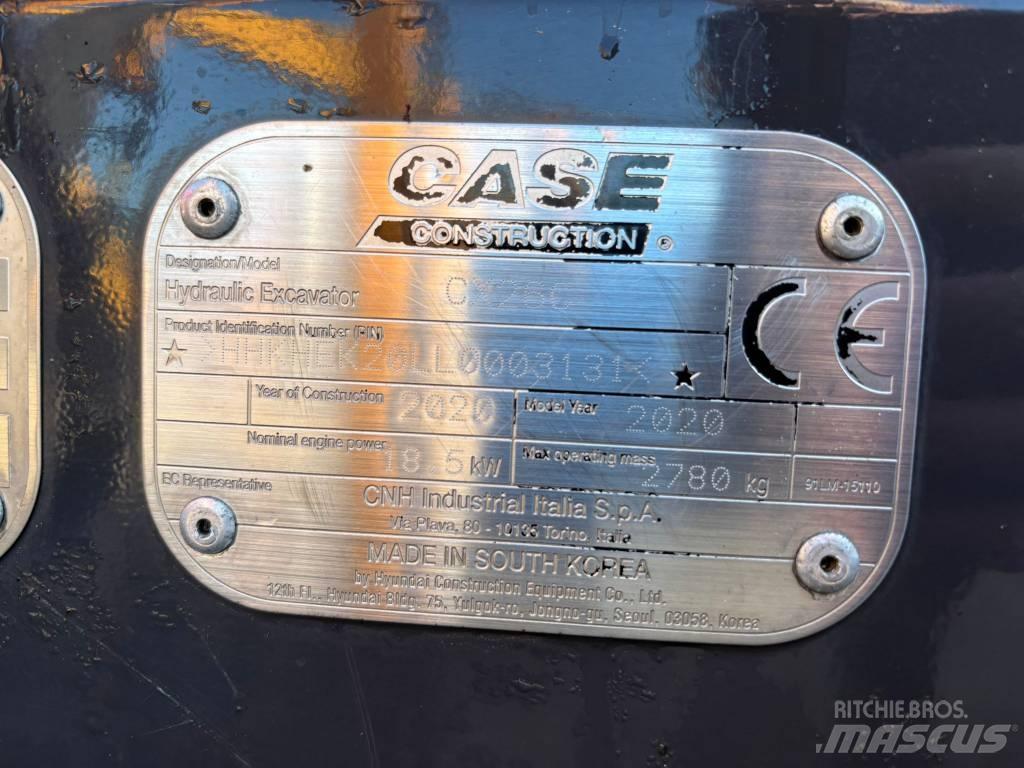 CASE CX 26 C Мини-экскаваторы