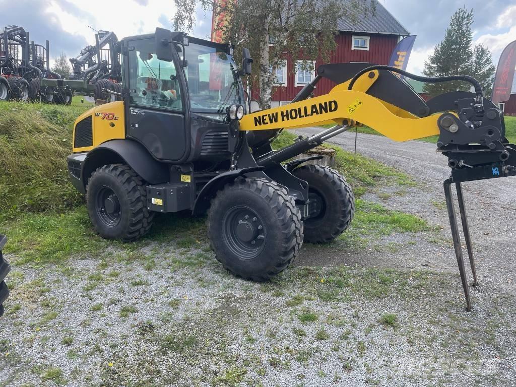 New Holland W70C Фронтальные погрузчики